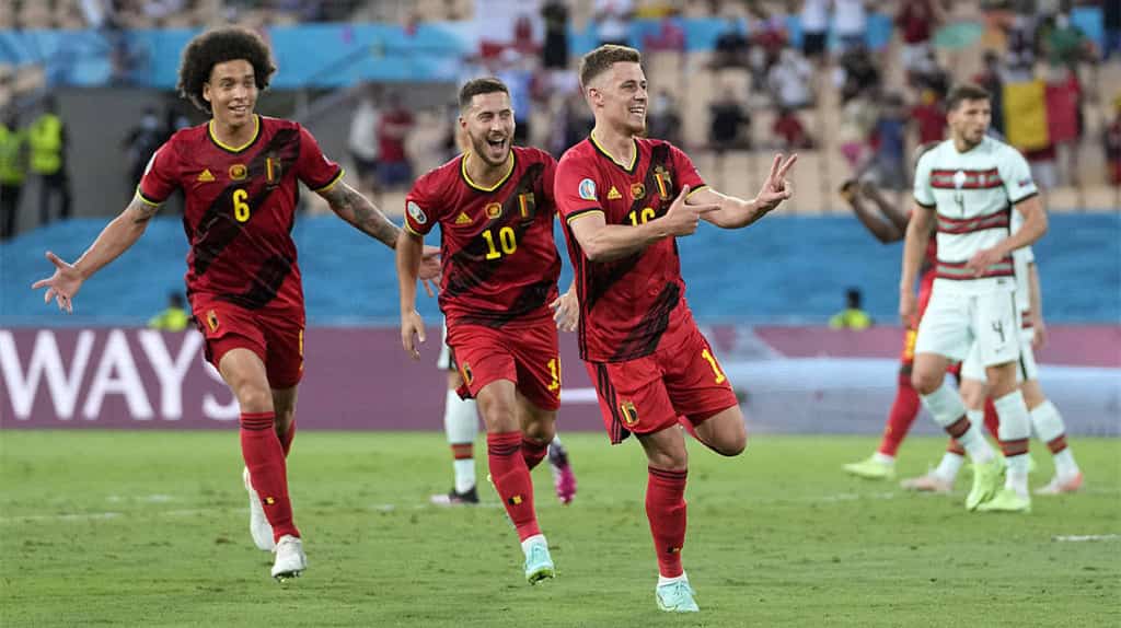 <b>比利时1-0葡萄牙晋级八强</b>
