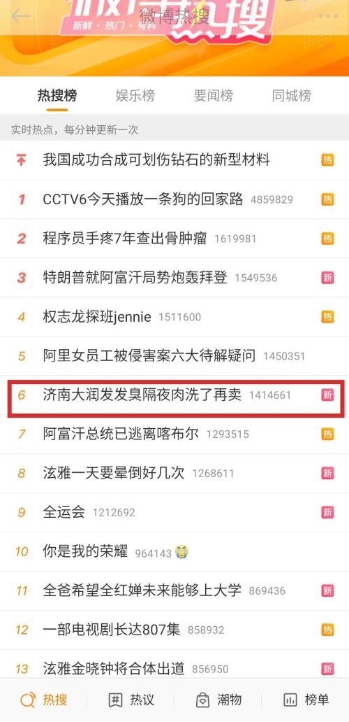 发臭隔夜肉洗了再卖？大润发回应！