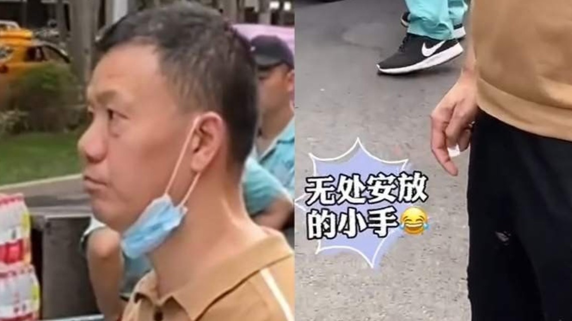 <b>西安考场外紧张到没有灵魂的爸爸</b>