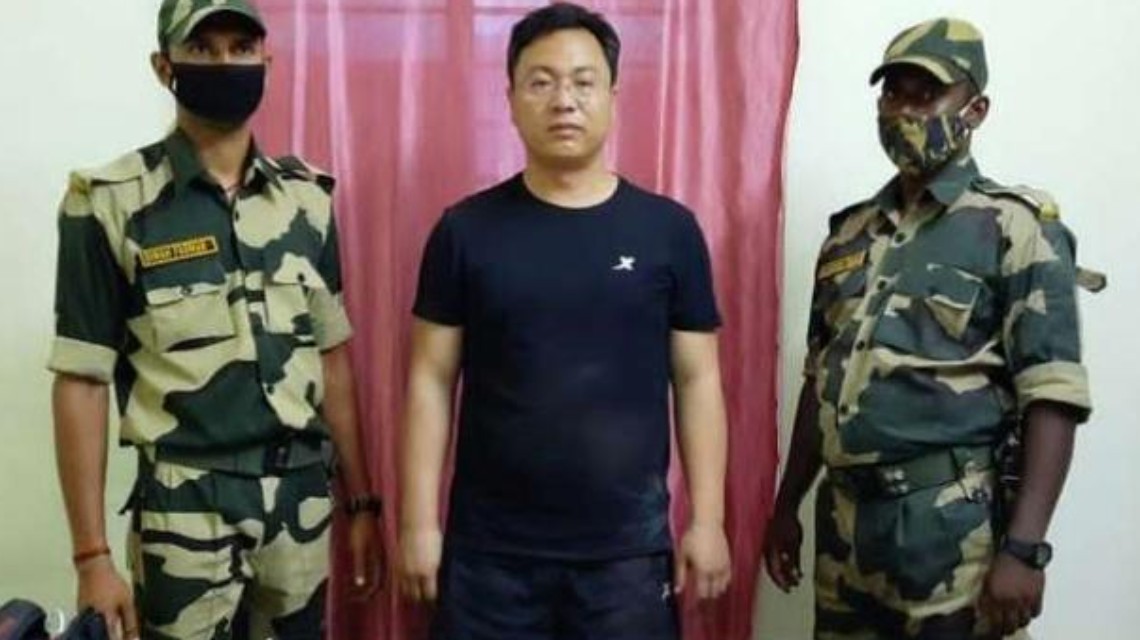 <b>1名中国人遭印军逮捕 被疑是间谍</b>